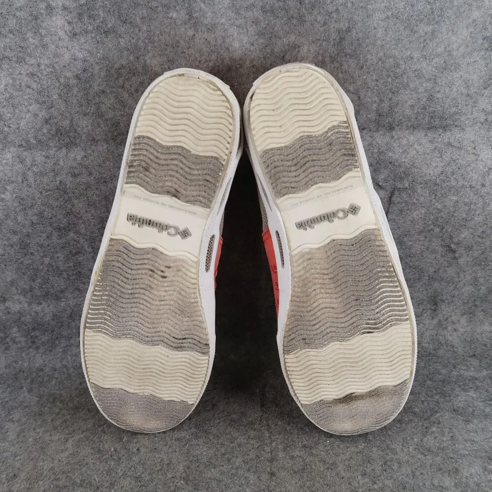 Columbia Shoes Womens 8 Flats Slip On Vulc N Vent Casual Sneaker Canvas Mesh